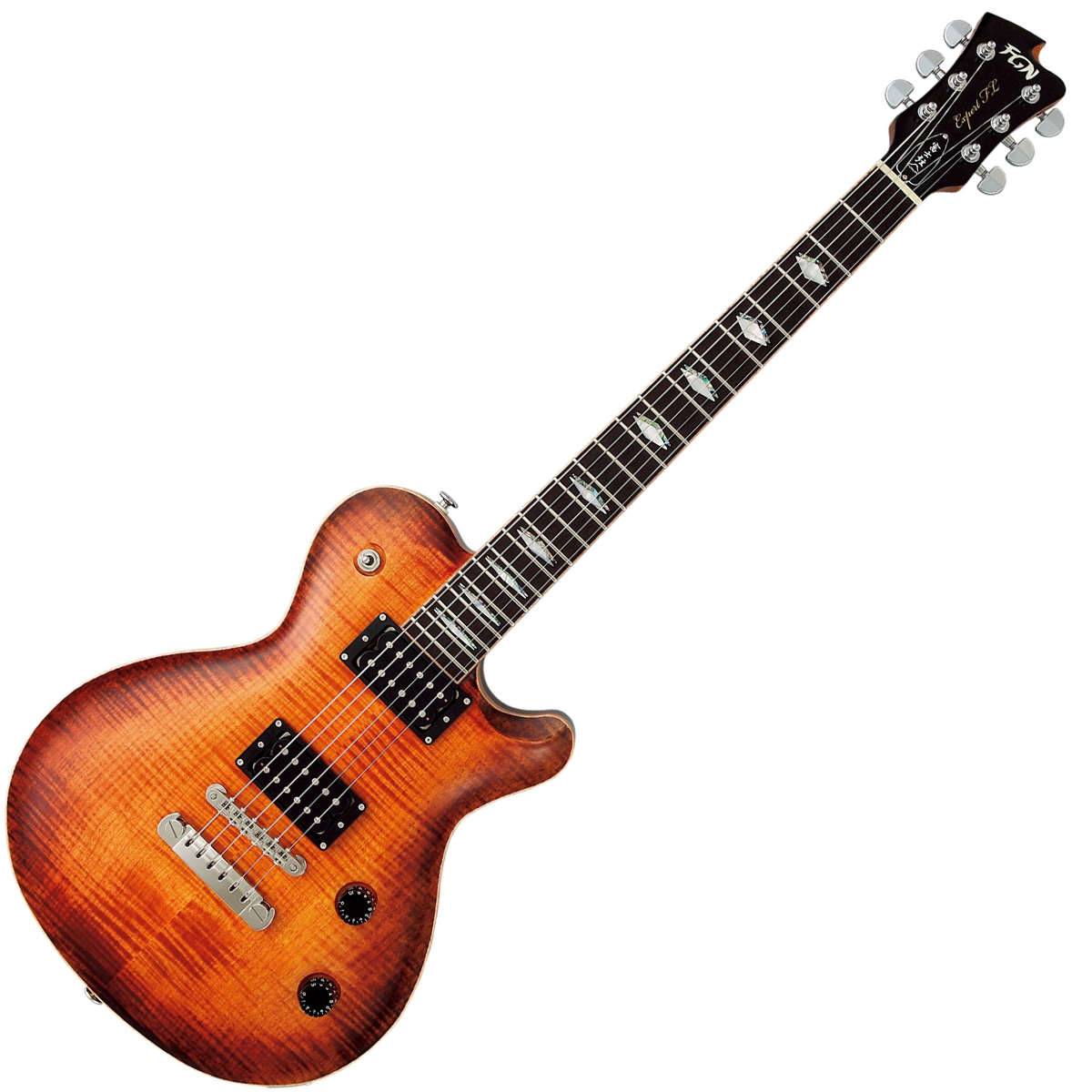 FGN Expert EFL-FM-R - Flame Vintage Violin