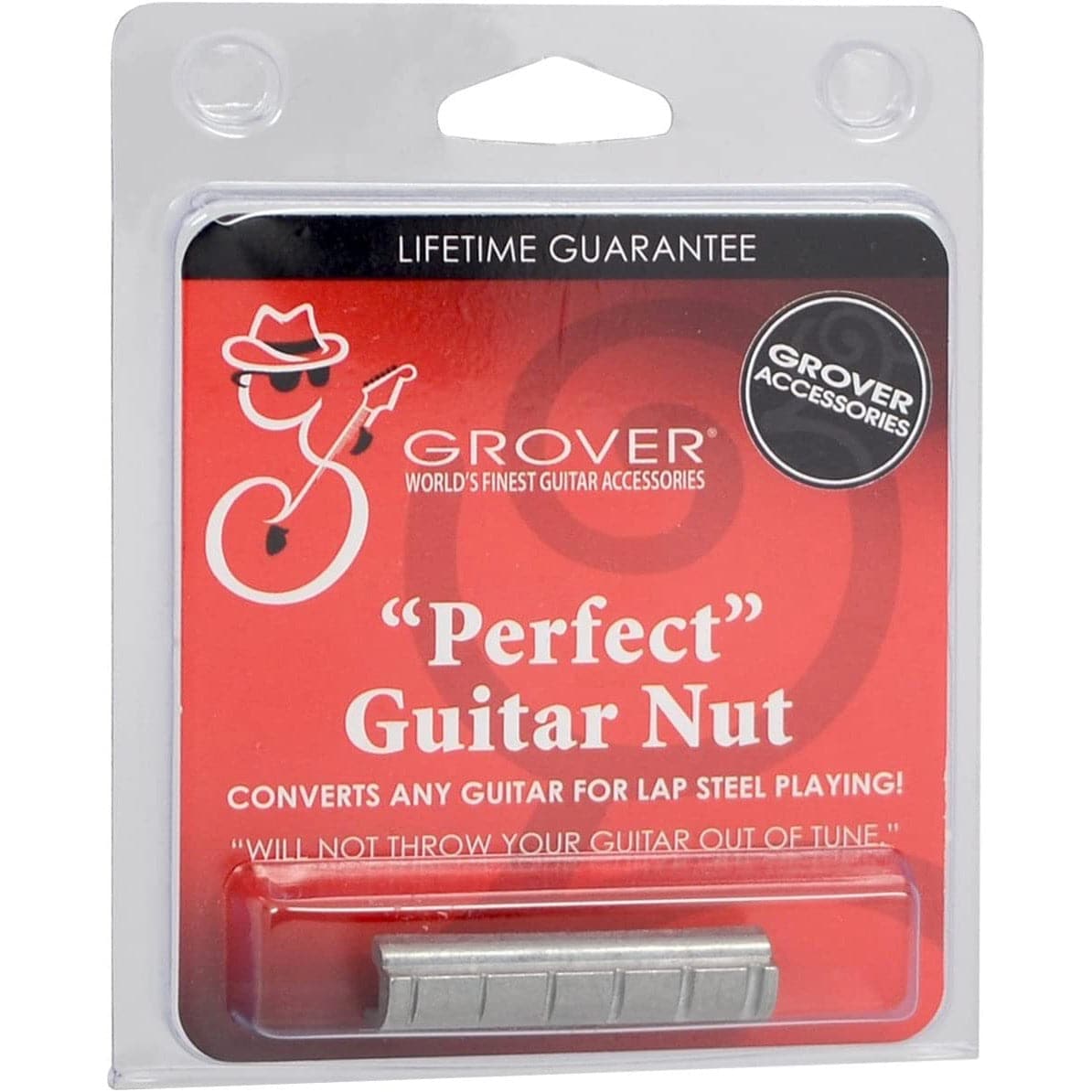 Grover GP1103 Perfect Guitar Nut Lap Steel Slide Converter