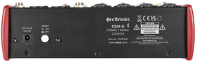 Citronic CSM-6 Audio Mixer with USB & Bluetooth