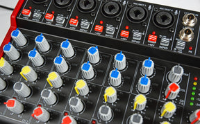 Citronic CSM-8 Audio Mixer with USB & Bluetooth