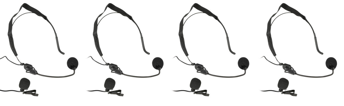 Chord NU4-N Quad UHF System-Neck/Lapel