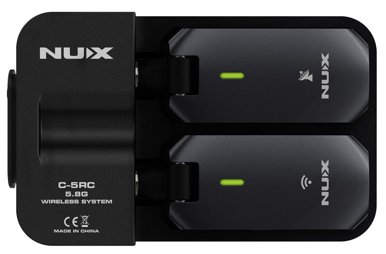 NU-X C-5RC Rechargeable Guitar Bug Set 5.8GHz