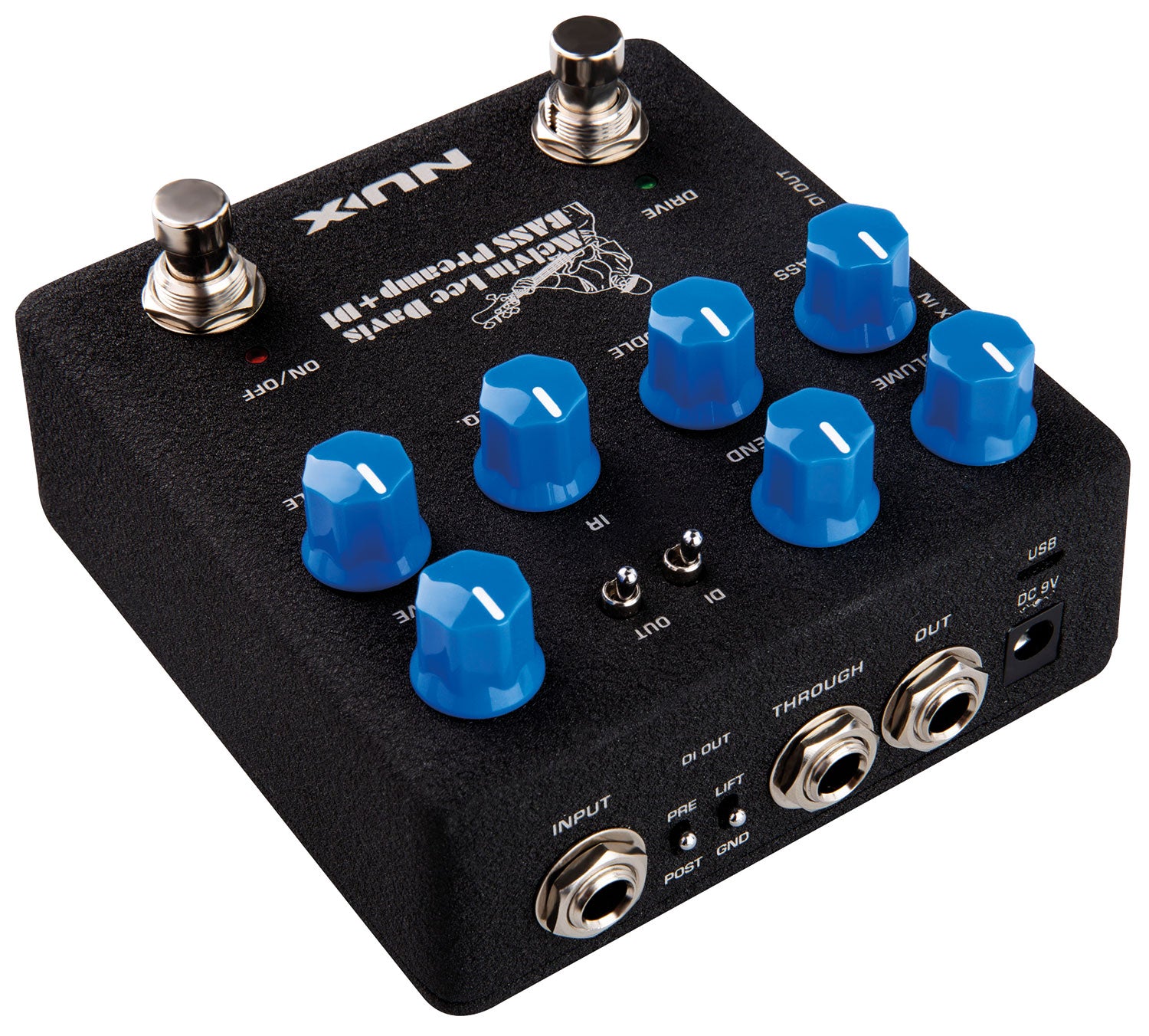 NU-X MLD Bass Preamp + DI Pedal