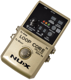 NU-X Loop Core Deluxe 24-bit Looper Pedal Bundle