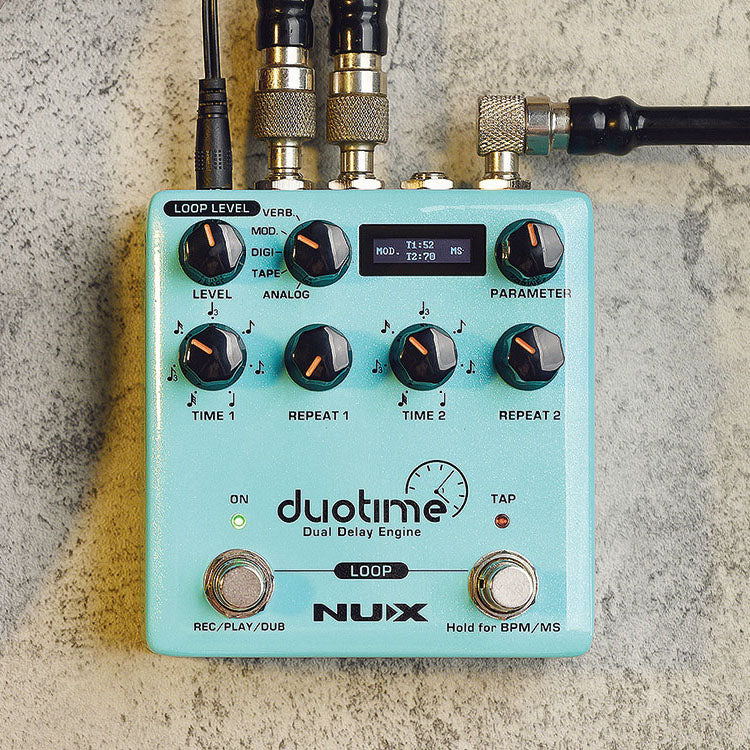 NU-X Duo Time Dual Delay Pedal