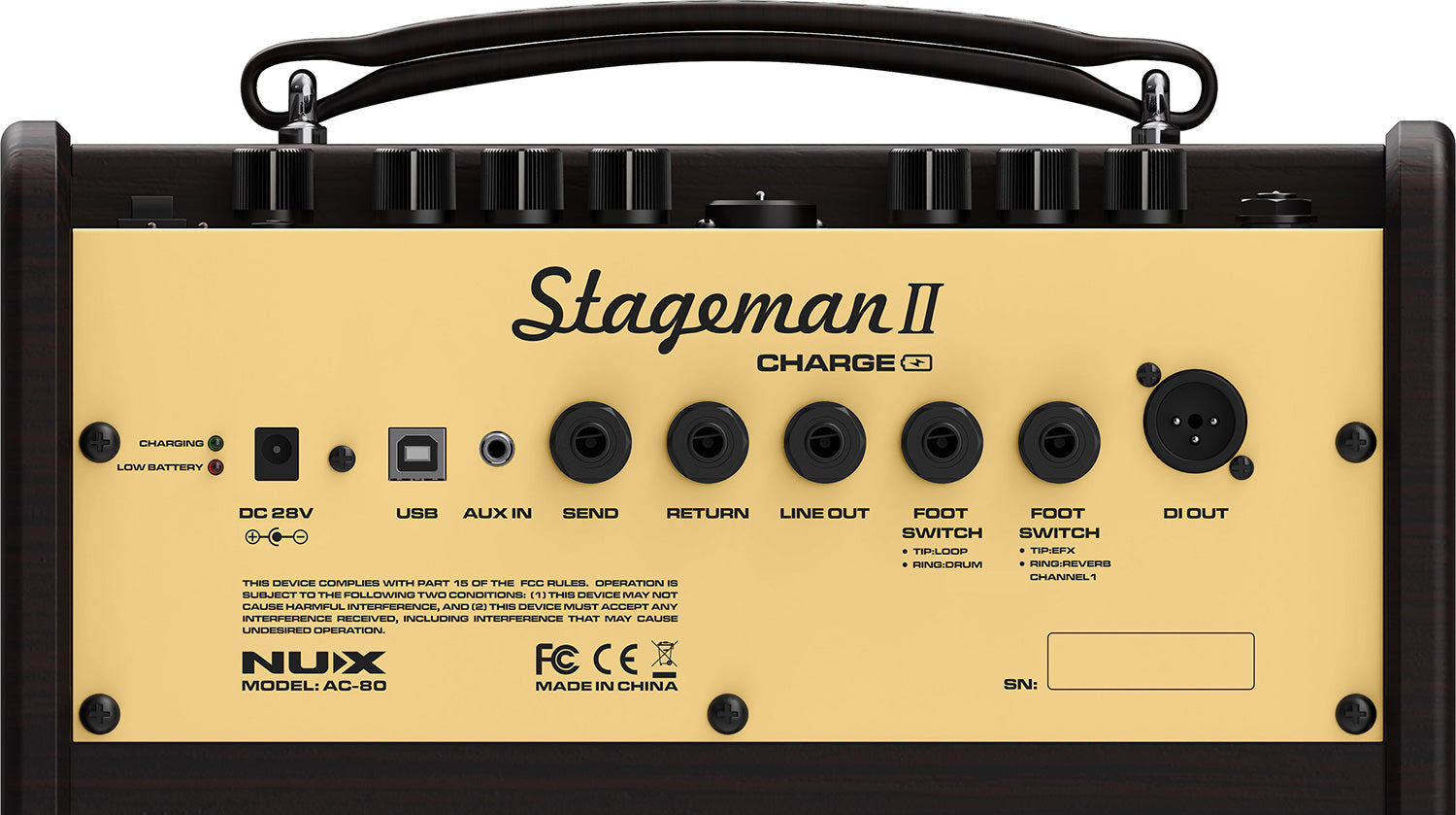 NU-X Stageman II AC-80 Acoustic Amplifier