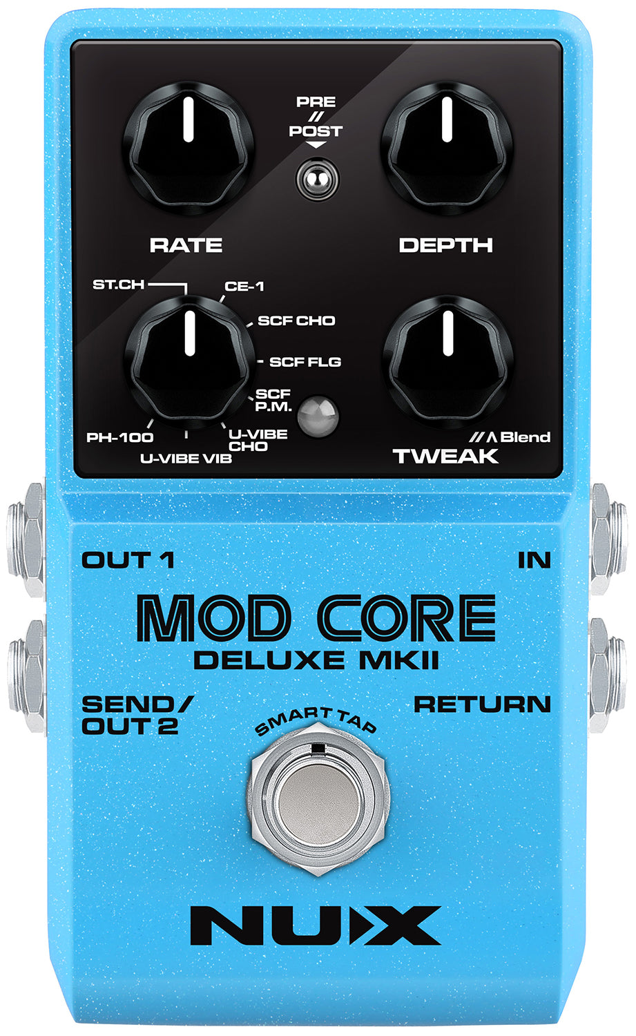 NU-X Mod Core Deluxe MKII Multi Modulation Pedal - Chorus / Univibe and more!