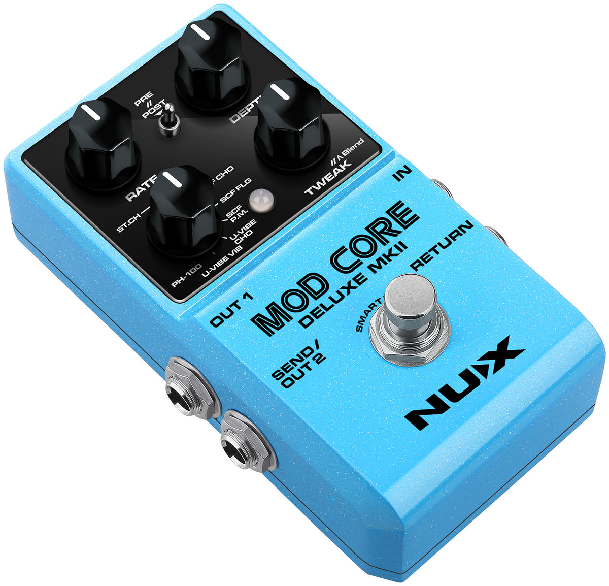 NU-X Mod Core Deluxe MKII Multi Modulation Pedal - Chorus / Univibe and more!