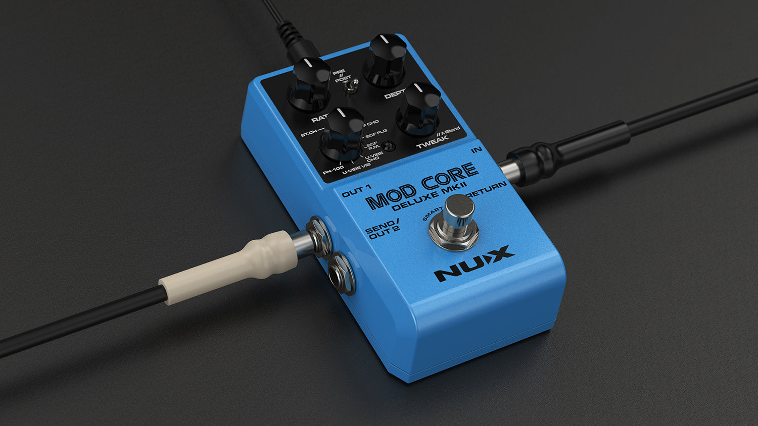 NU-X Mod Core Deluxe MKII Multi Modulation Pedal - Chorus / Univibe and more!