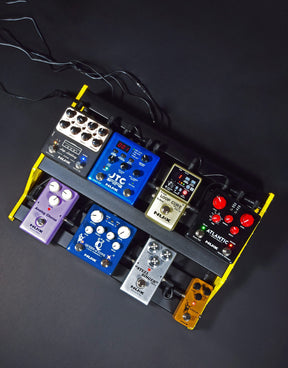 NU-X Medium Bumblebee Pedalboard + Bag + Accessories