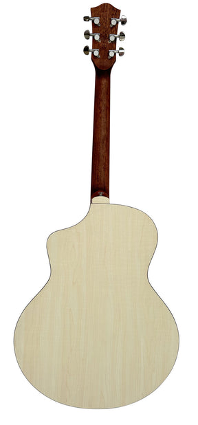 Chord Nomad Electro-Acoustic Guitar White Quilted Maple