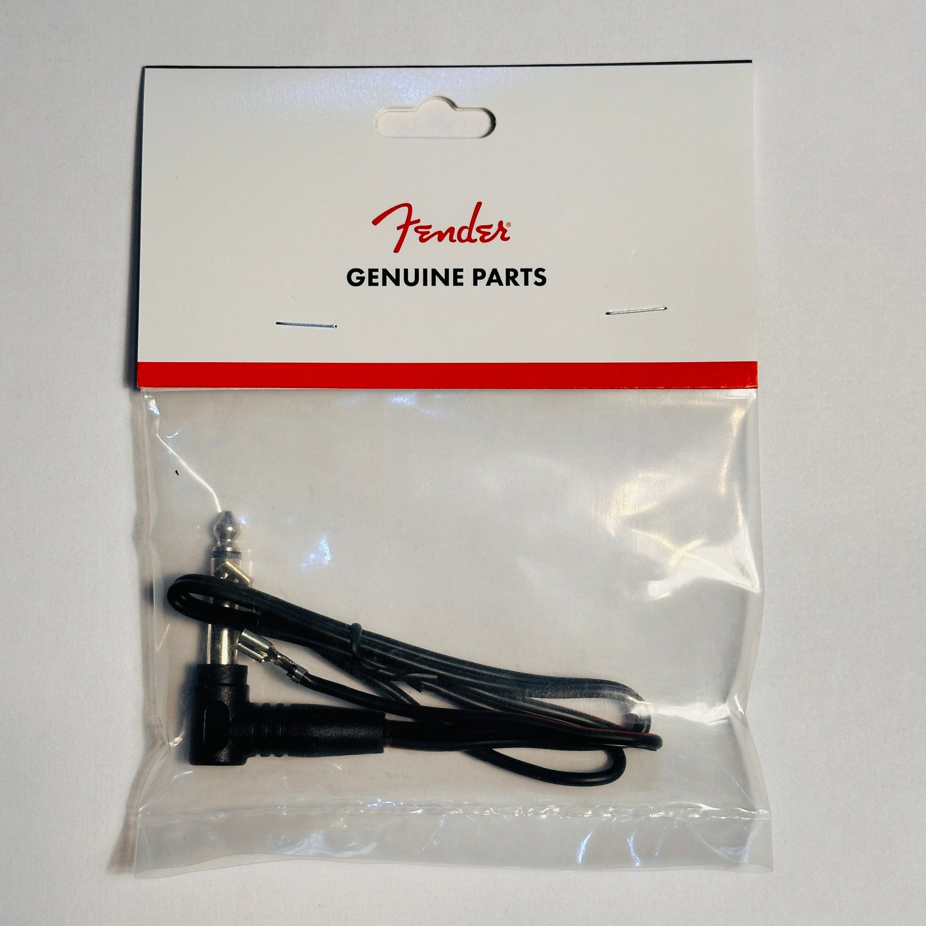 Fender Amplifier Speaker Cable, Right Angle, 13 1/2" for Most Tube Amps