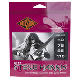 Rotosound SH77 Steve Harris Monel Flatwound Signature Bass String Set - 50-110