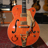 1992 Gretsch 6120 Nashville G Brand - Transparent Orange - OHSC - Preowned