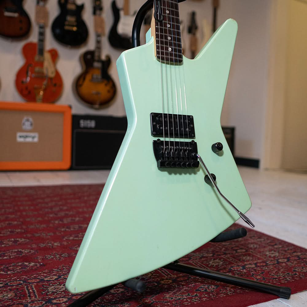 1986 ESP JAPAN M-V - Metallic Surf Green - Preowned