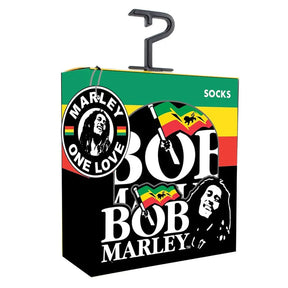 Perri's Licensed Sock Gift Box ~ Bob Marley