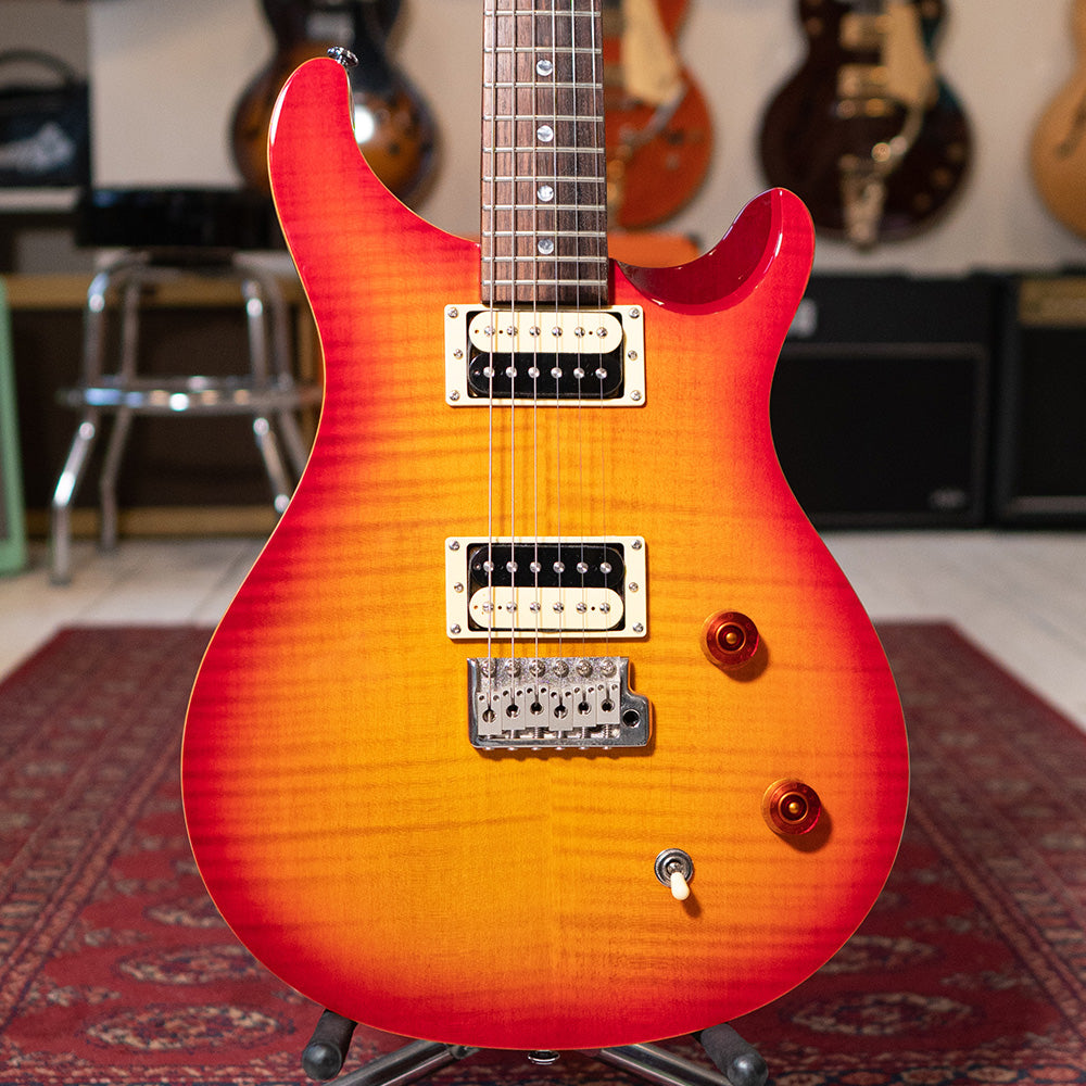 PRS SE Custom 22 Moon Inlays - Cherry Sunburst - Preowned