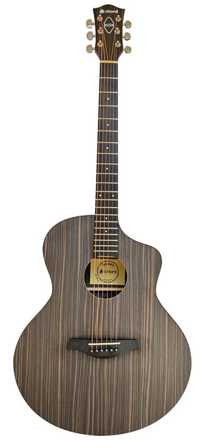 Chord Nomad Electro-Acoustic Guitar Ebony