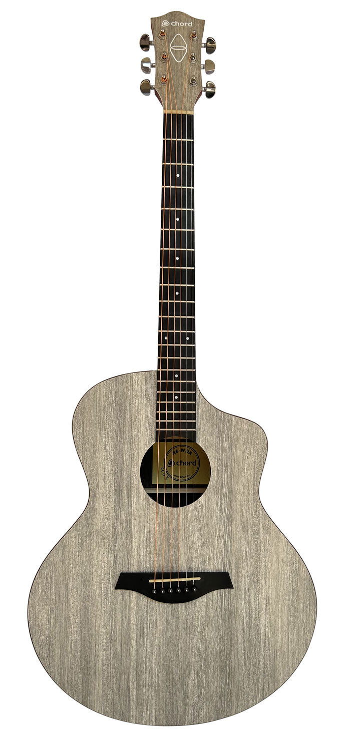 Chord Nomad Electro-Acoustic Guitar Weathered Ash