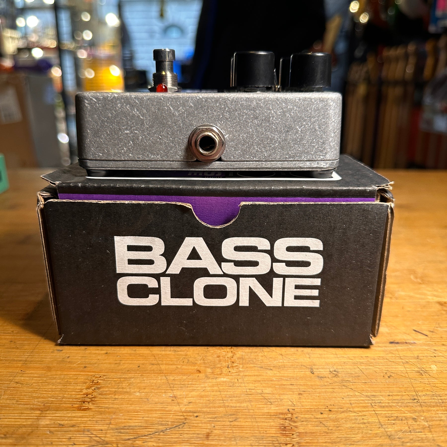 Electro-Harmonix Bass Clone Chorus Effect Pedal - Preowned with Box