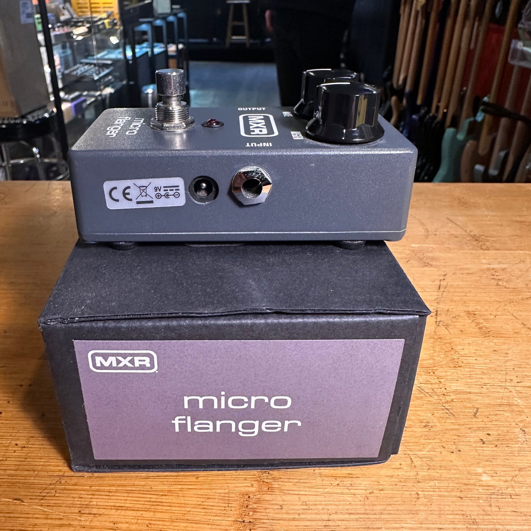 MXR M152 Micro Flanger Guitar Effects Pedal - Preowned with Box