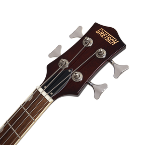 Grestch Streamliner Jet Club Bass Single-Cut Laurel Fingerboard - Walnut Stain