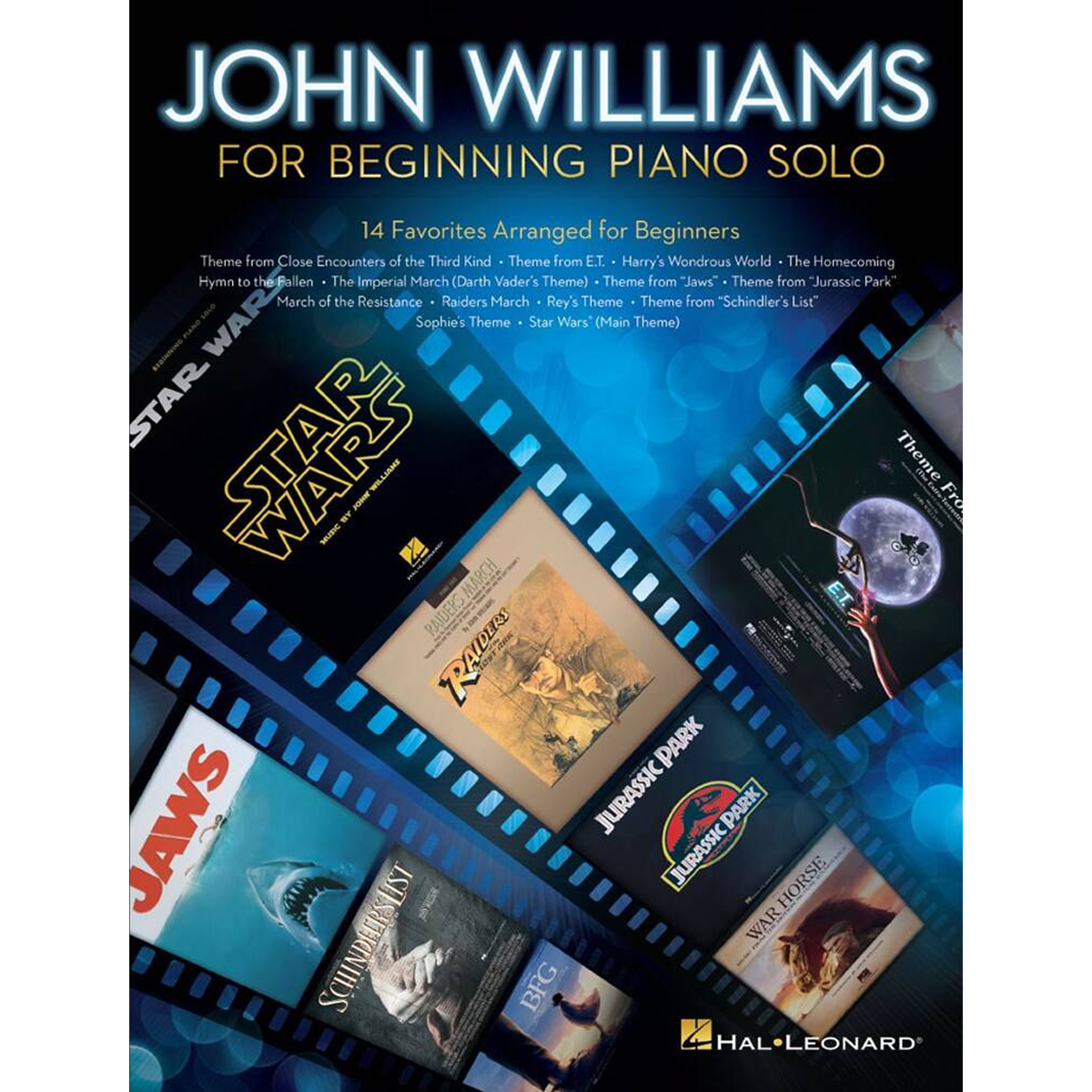 John Williams 14 Classic Themes for Beginning Piano Solo Book