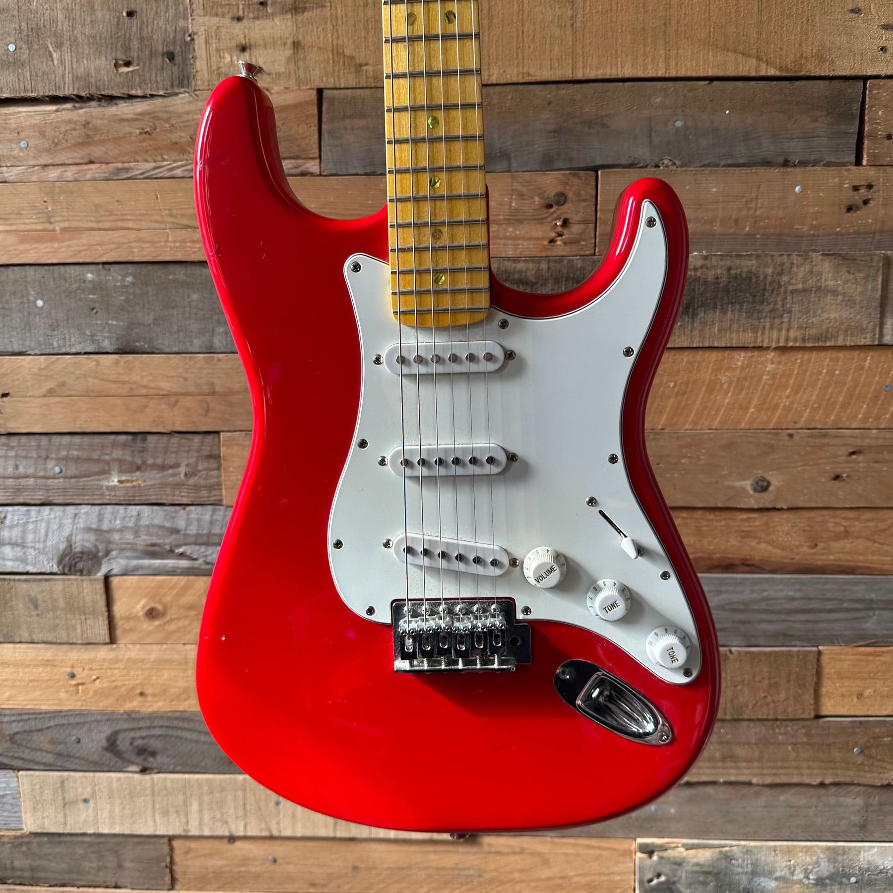 Kit Guitar Stratocaster Copy - Red - Preowned