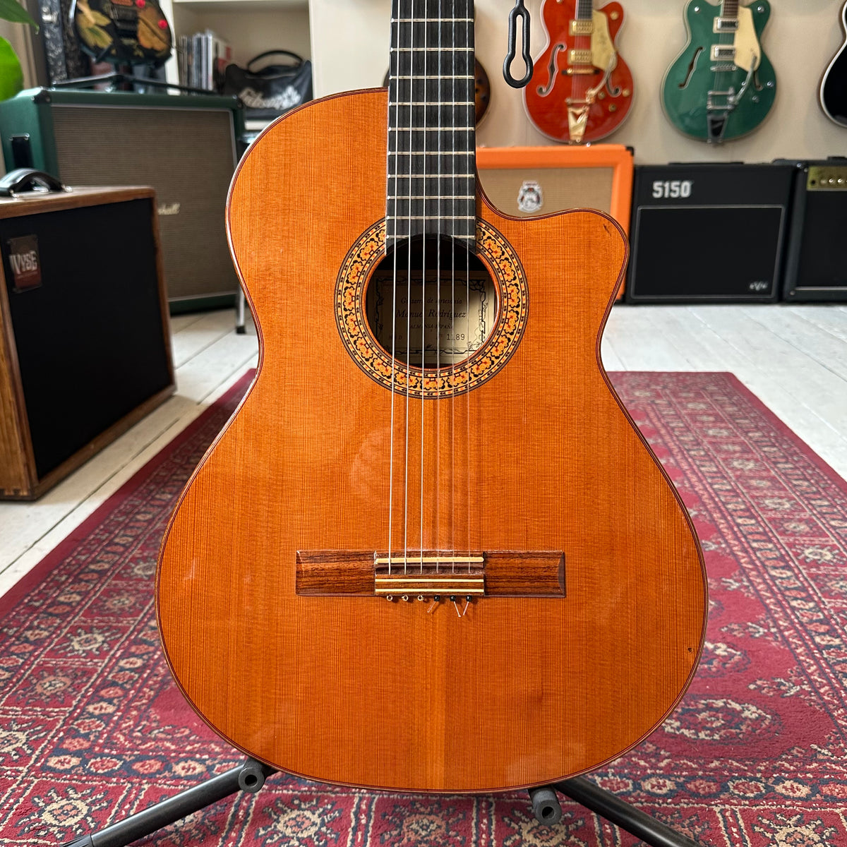 Manuel Rodriguez Cutaway Classical Guitar - Preowned