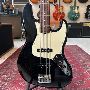 Fender American Professional Jazz Bass With Rosewood Fingerboard With OHSC - Black - Preowned