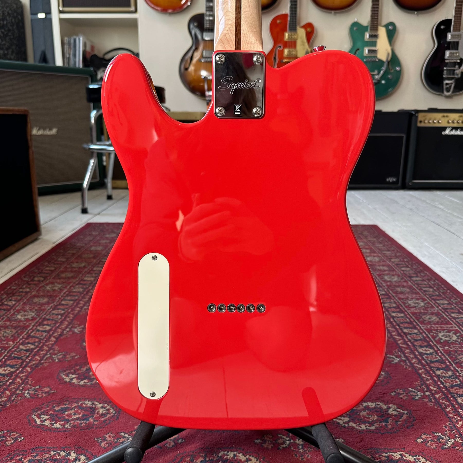 Squier Paranormal Cabronita Telecaster Thinline - Fiesta Red - Preowned