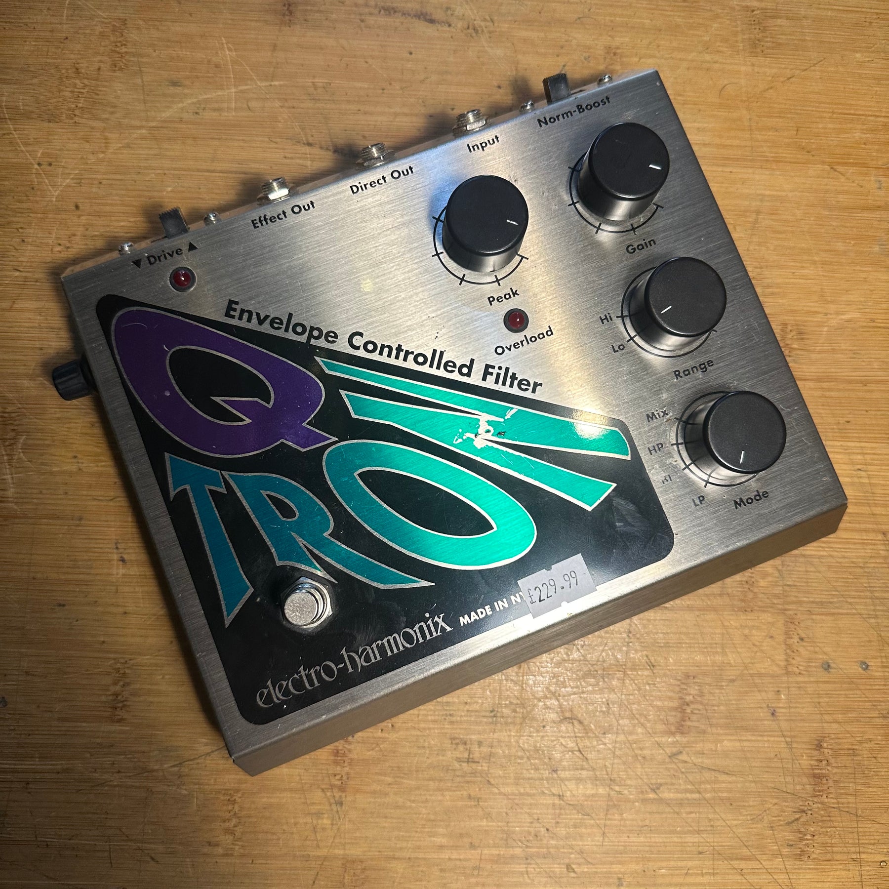 1990's Electro-Harmonix Q-Tron Envelope Controlled Filter - Preowned