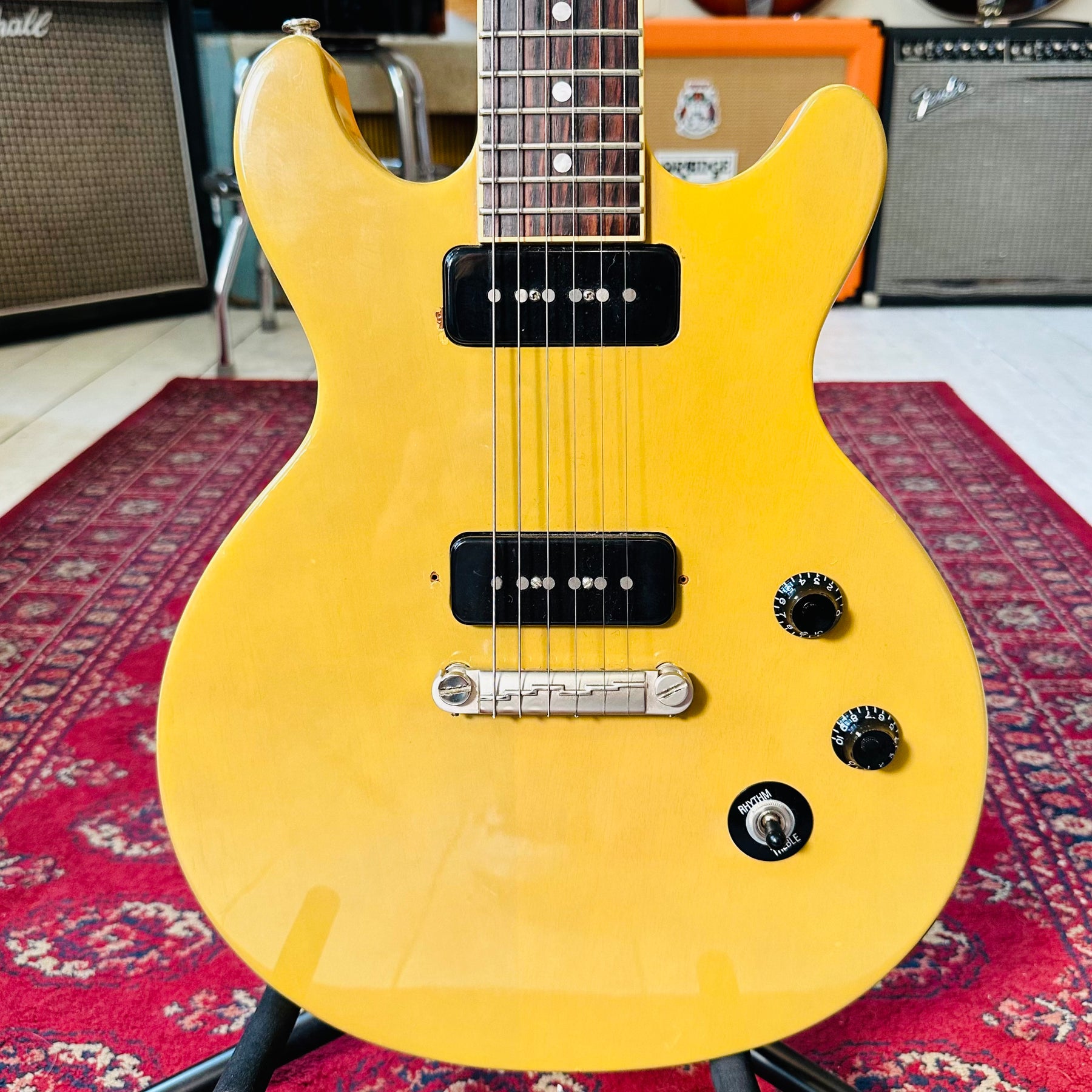 2015 Gibson Les Paul Junior Special DC in TV Yellow With OHSC - Preowned