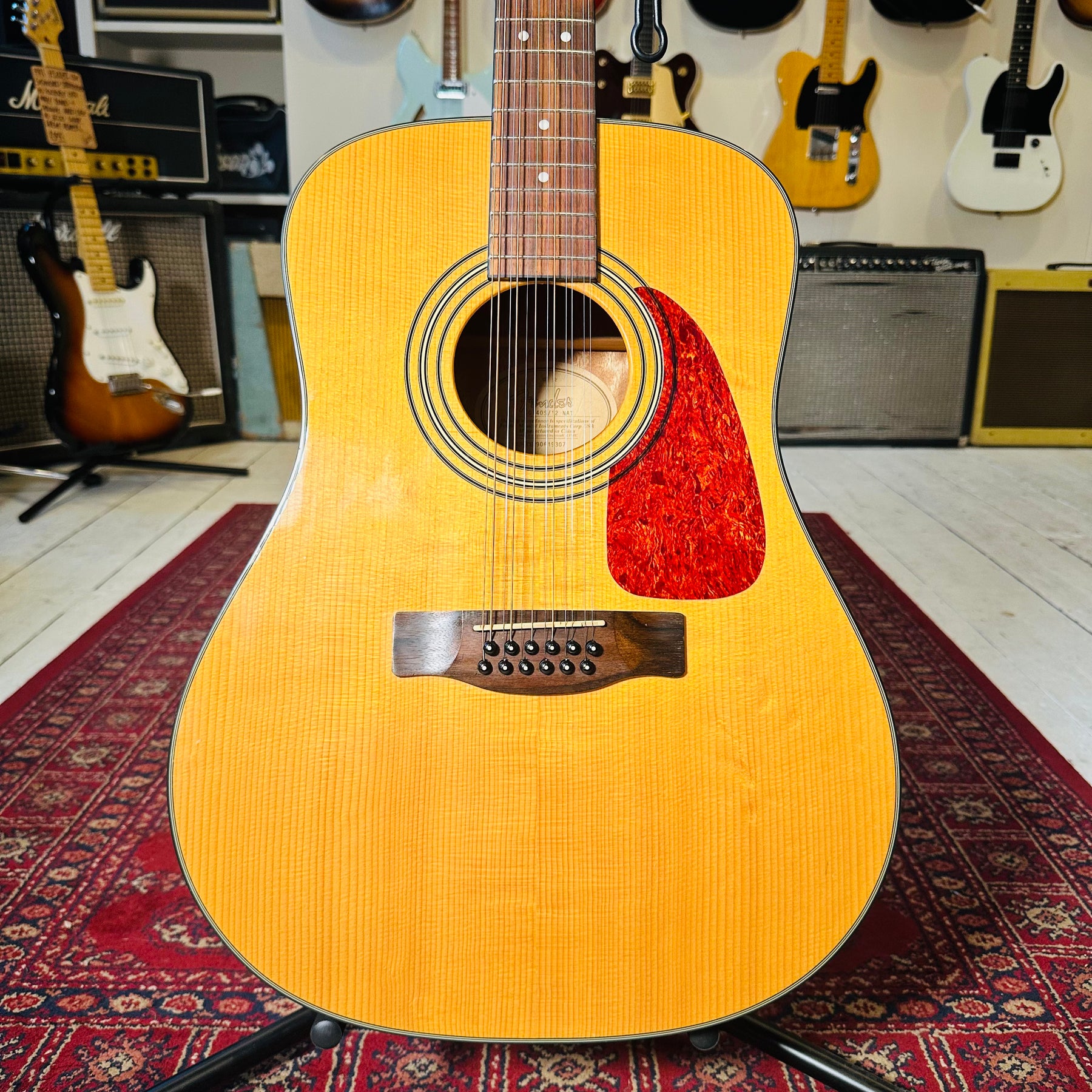 Fender CD-140S-12 Dreadnought 12 String Acoustic Guitar - Preowned