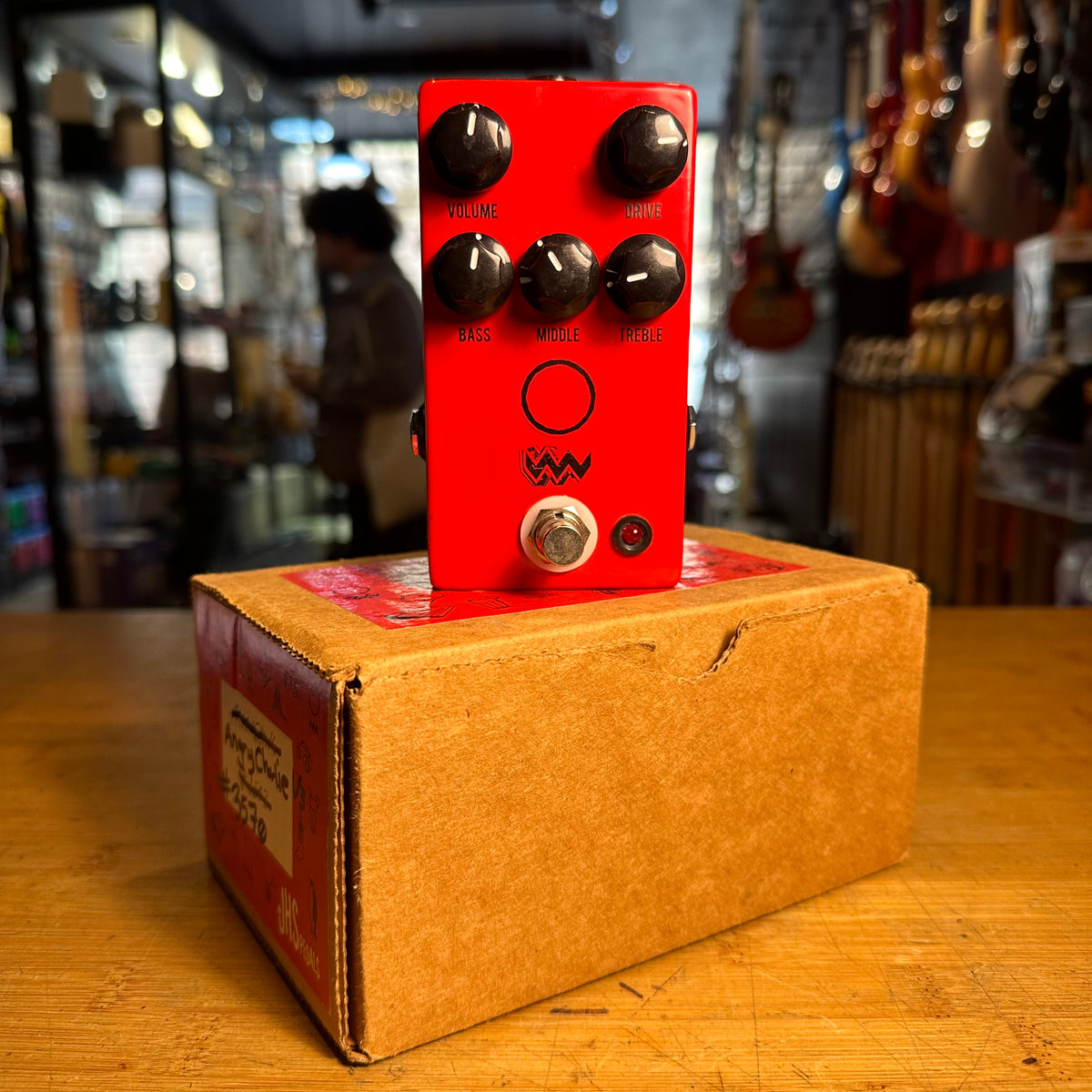 JHS Pedals Angry Charlie V3 Overdrive Pedal - Preowned