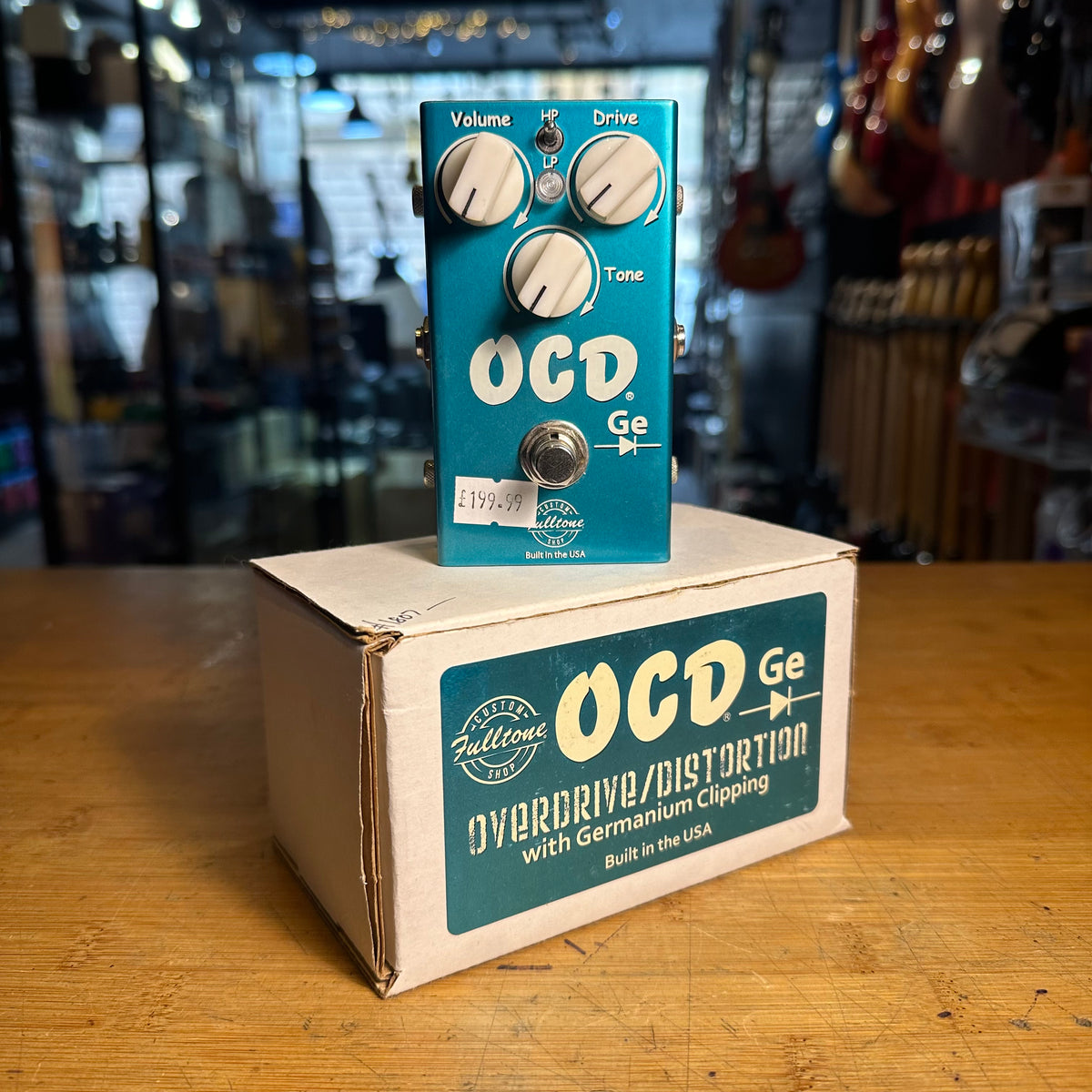 Fulltone Custom Shop OCD Ge Overdrive Pedal - Preowned