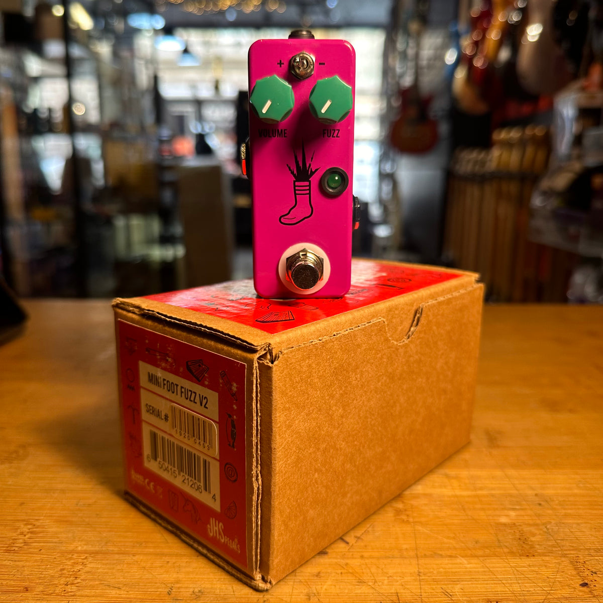 JHS Pedals Mini Foot Fuzz Pedal - Preowned