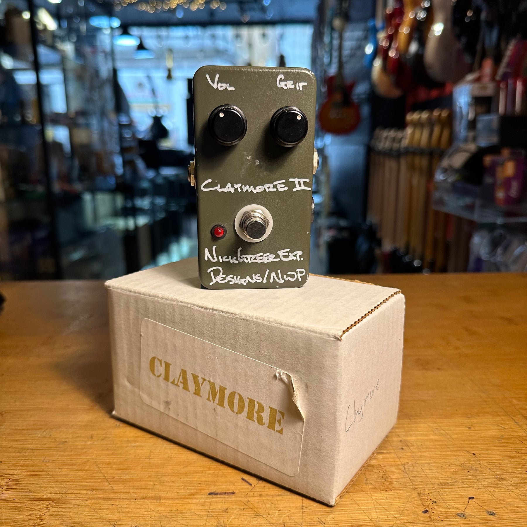 Clatmore II Nick Greer Exp Designs/NOP Overdrive Pedal - Preowned