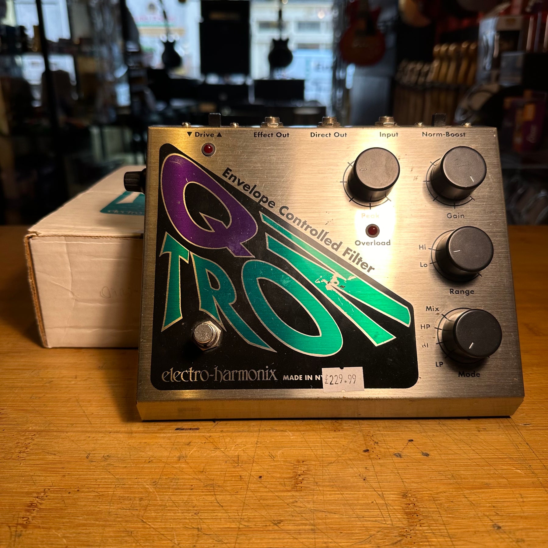 1990's Electro-Harmonix Q-Tron Envelope Controlled Filter - Preowned