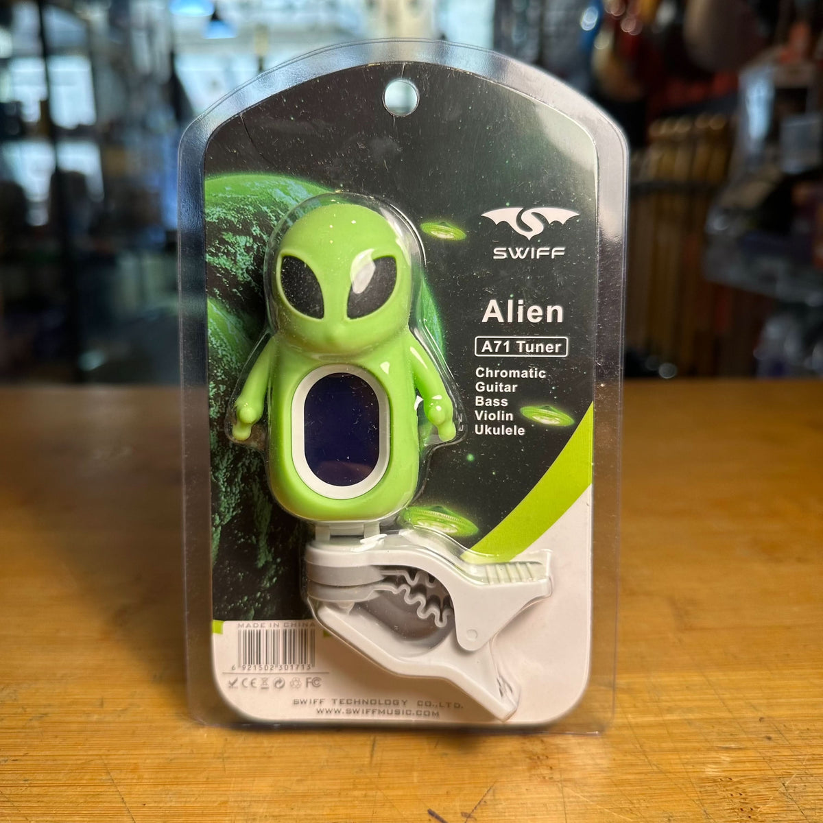 Animal Clip On Tuner - Alien