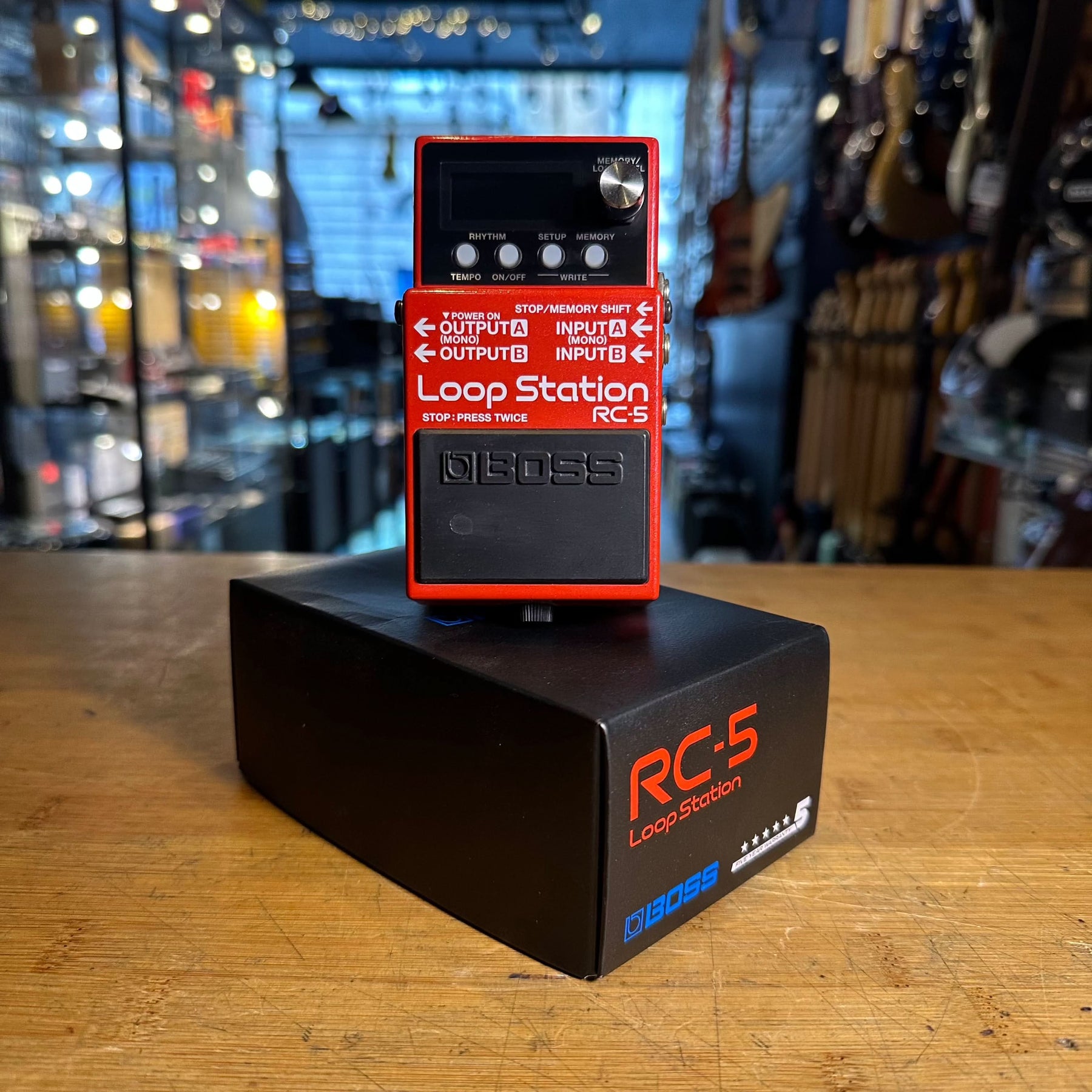 Boss RC-5 Loop Station With Box - Preowned