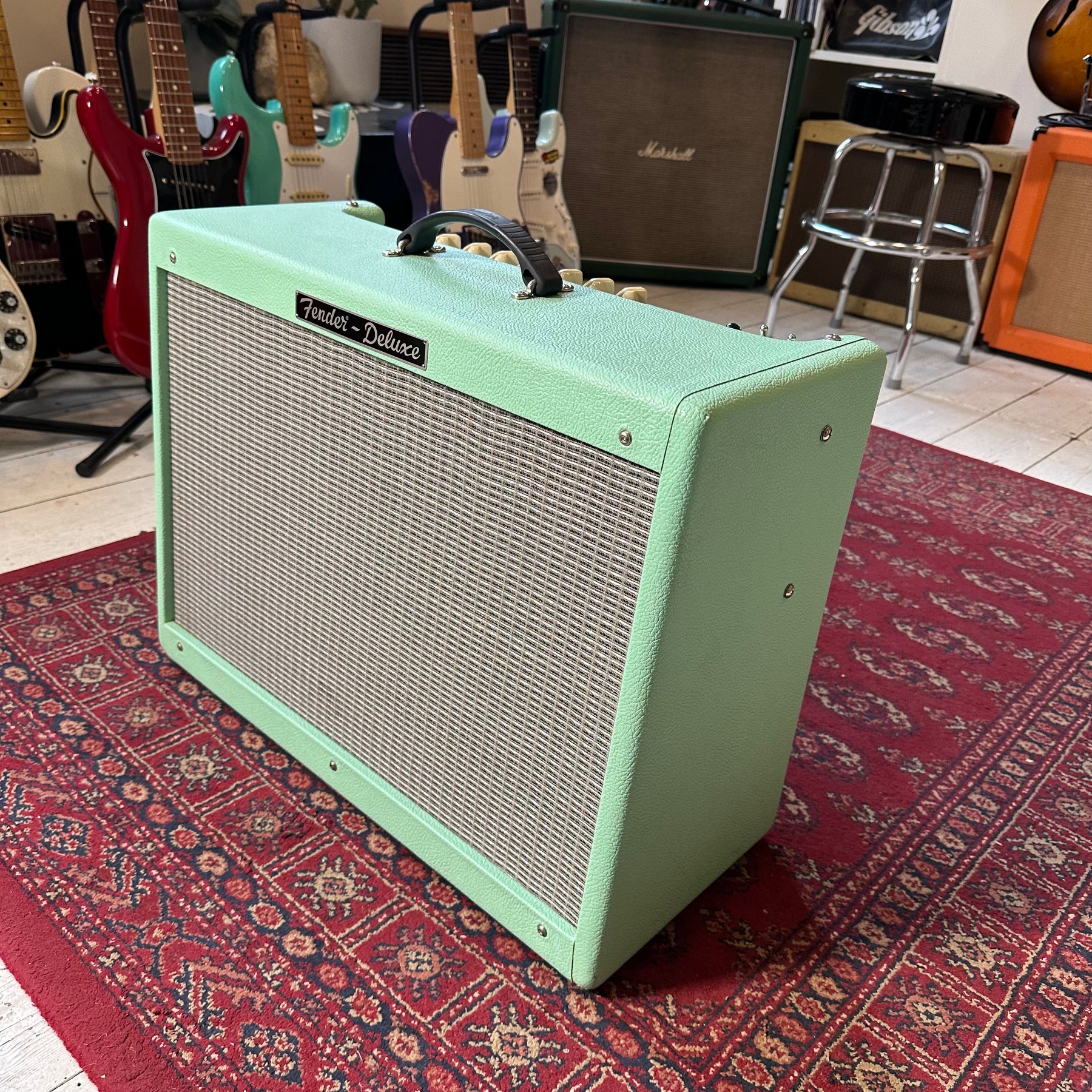 Fender Hot Rod Deluxe IV Limited Edition Surf Green Creamback - Preowned