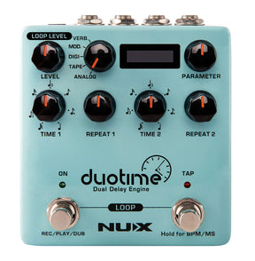 NU-X Duo Time Dual Delay Pedal