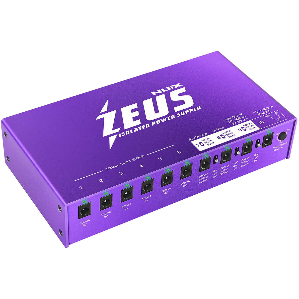 NU-X Zeus Guitar Pedal Power Supply