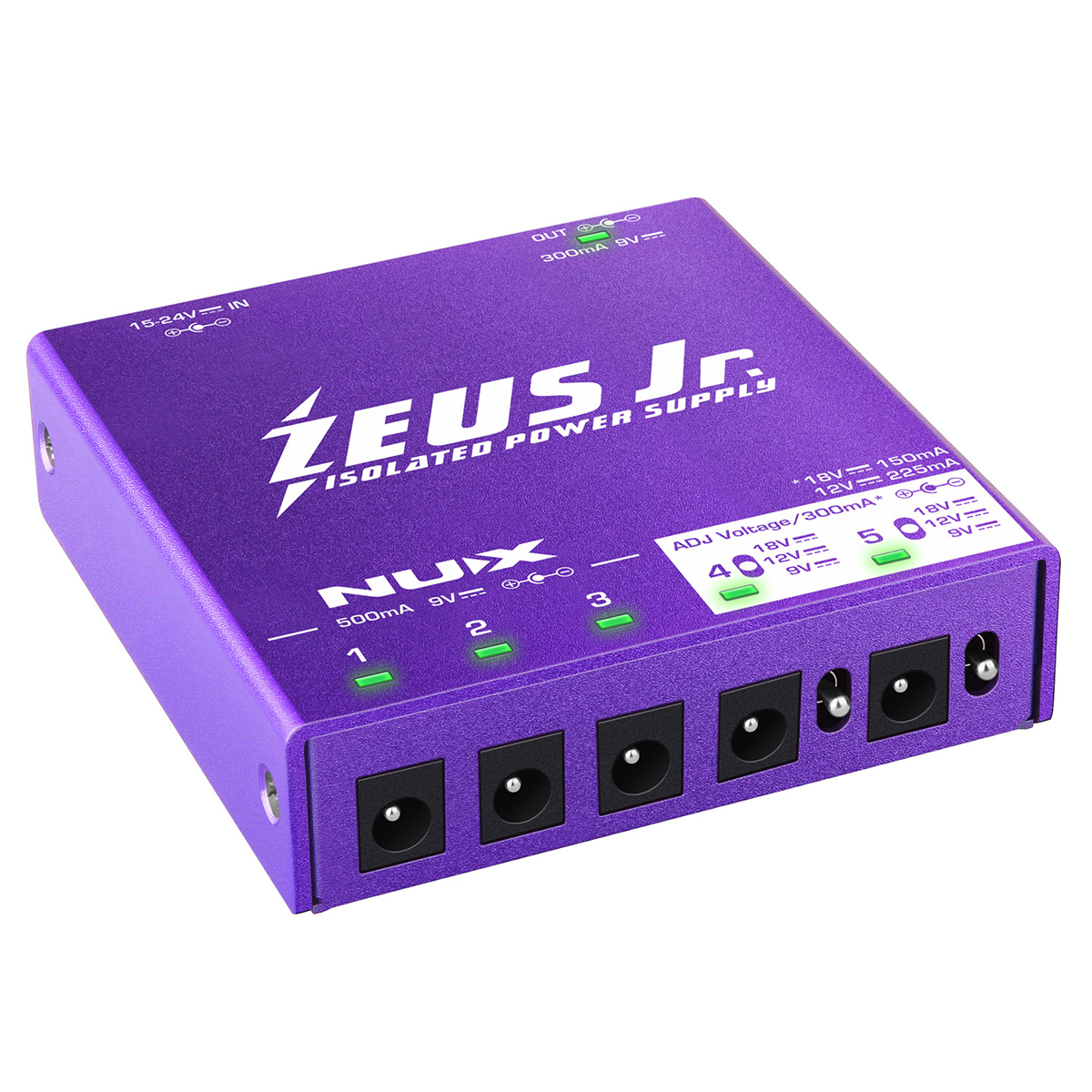 NU-X Zeus Jr. Guitar Pedal Power Supply