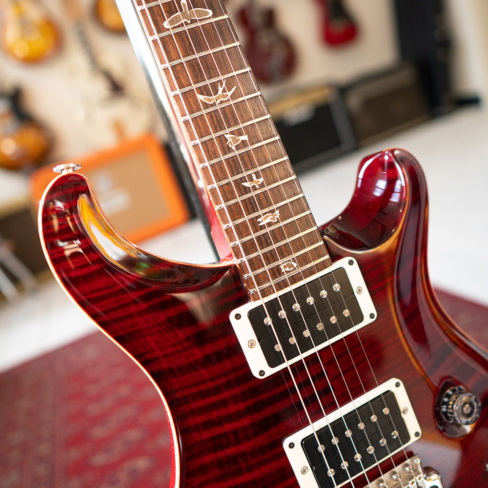 2012 PRS Custom 24 10 Top in Black Cherry - OHSC - Preowned