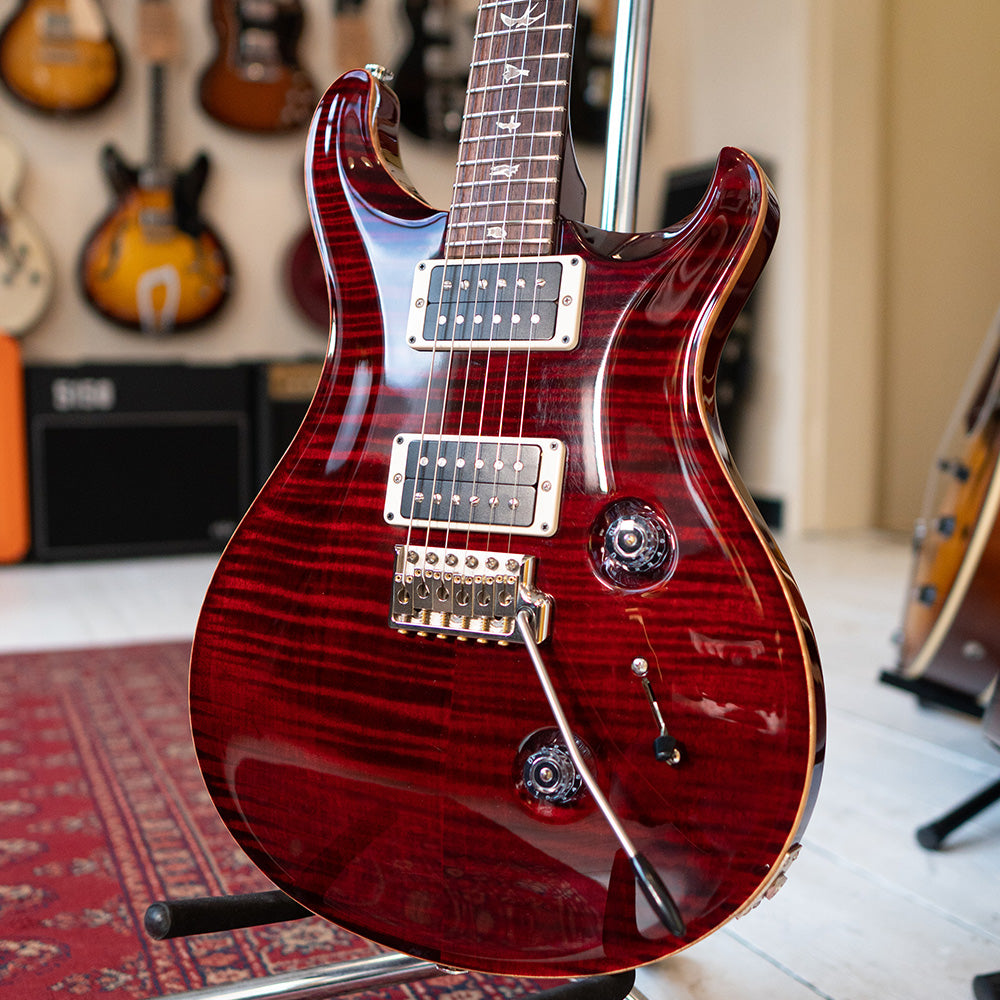 2012 PRS Custom 24 10 Top in Black Cherry - OHSC - Preowned