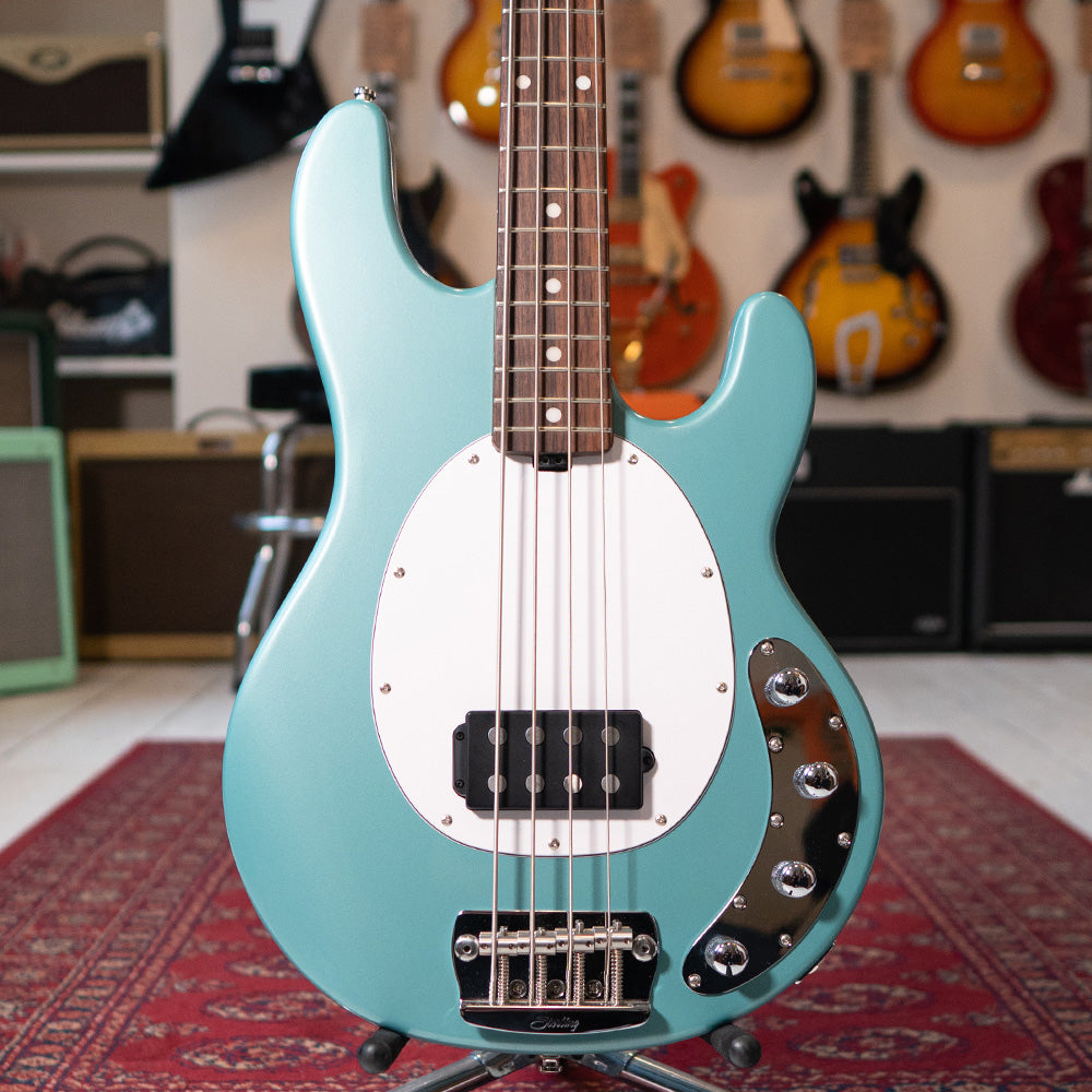 Sterling by Music Man StingRay RAY34 Dorado Green - Preowned