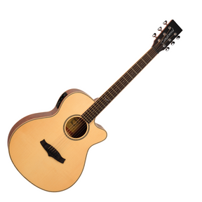 Tanglewood TP4CE Premier Super Folk Electro Acoustic Guitar - Natural