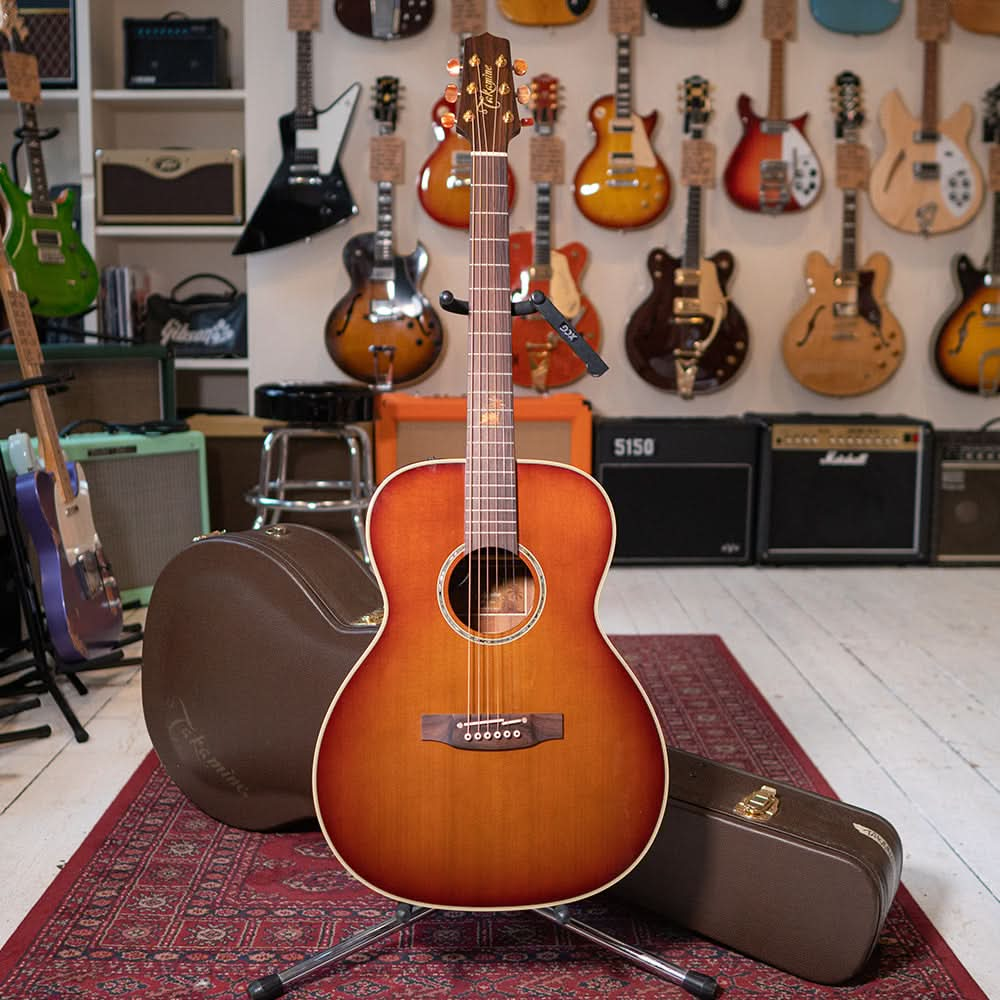 Takamine TF77PT - Sunburst - OHSC - Preowned